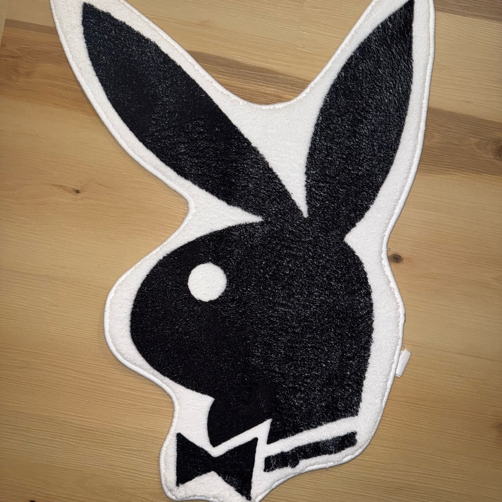 Black and White Play Boy Rug